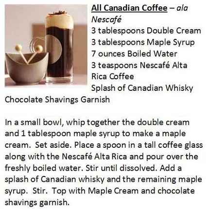 Coffee Recipe on 091105122914all Canadian Coffee Recipe