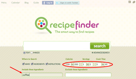 Recipe Finder Will Get You All Buzzed Up